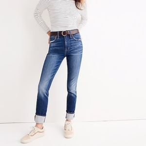 Madewell high rise slim boy jean size 24